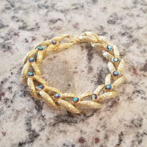 Gold Braid Bracelet